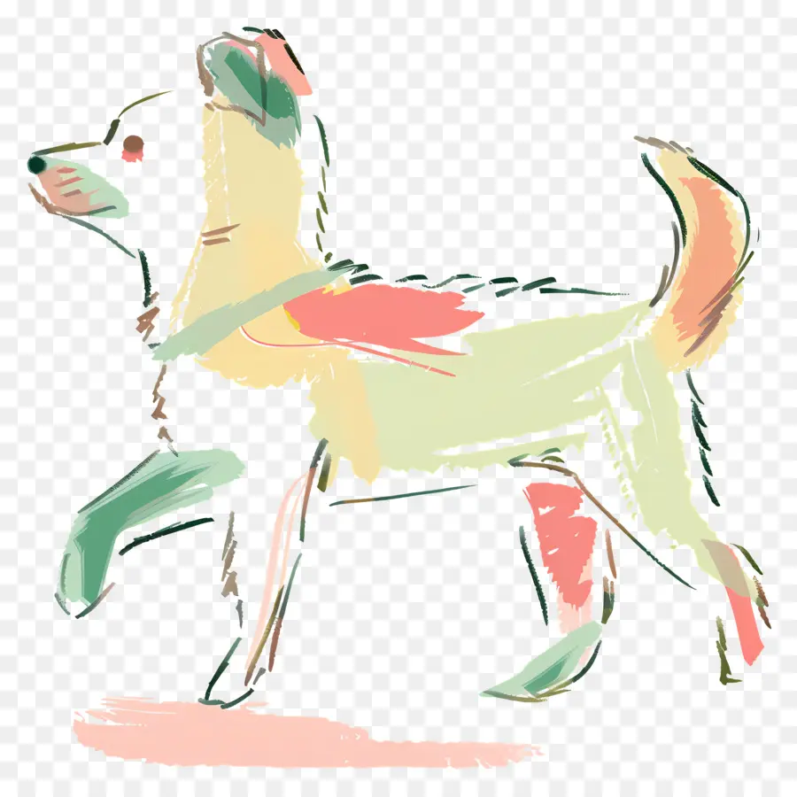 Cachorro，Pintura PNG