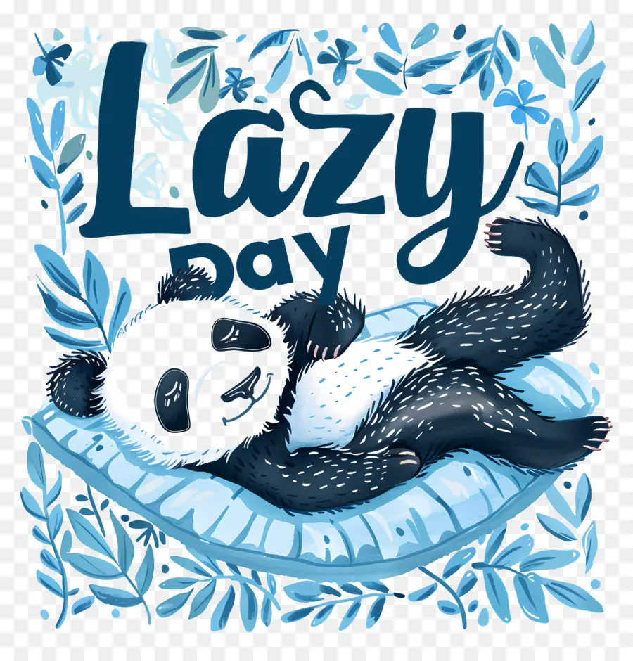 Dia Preguiçoso，Panda PNG