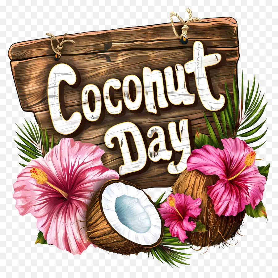 Dia Mundial Do Coco，Coco Dia PNG
