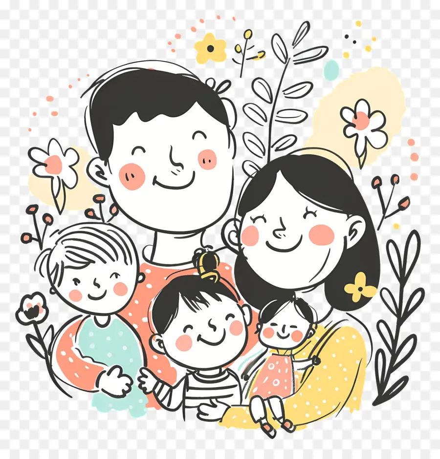 Família Feliz，Parents PNG