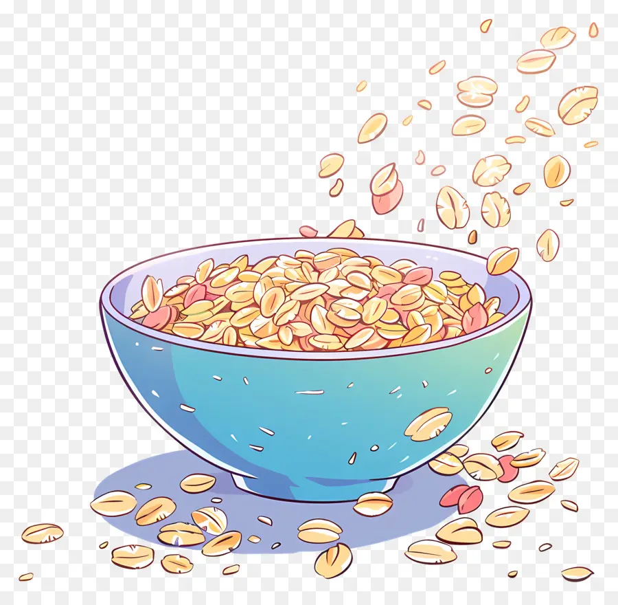 Aveia，Tigela De Cereal PNG