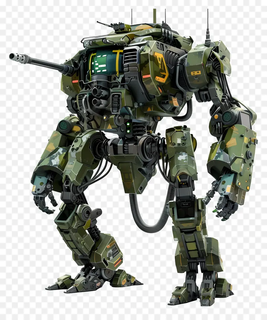 Robô Militar，Robô Militar Futurista PNG