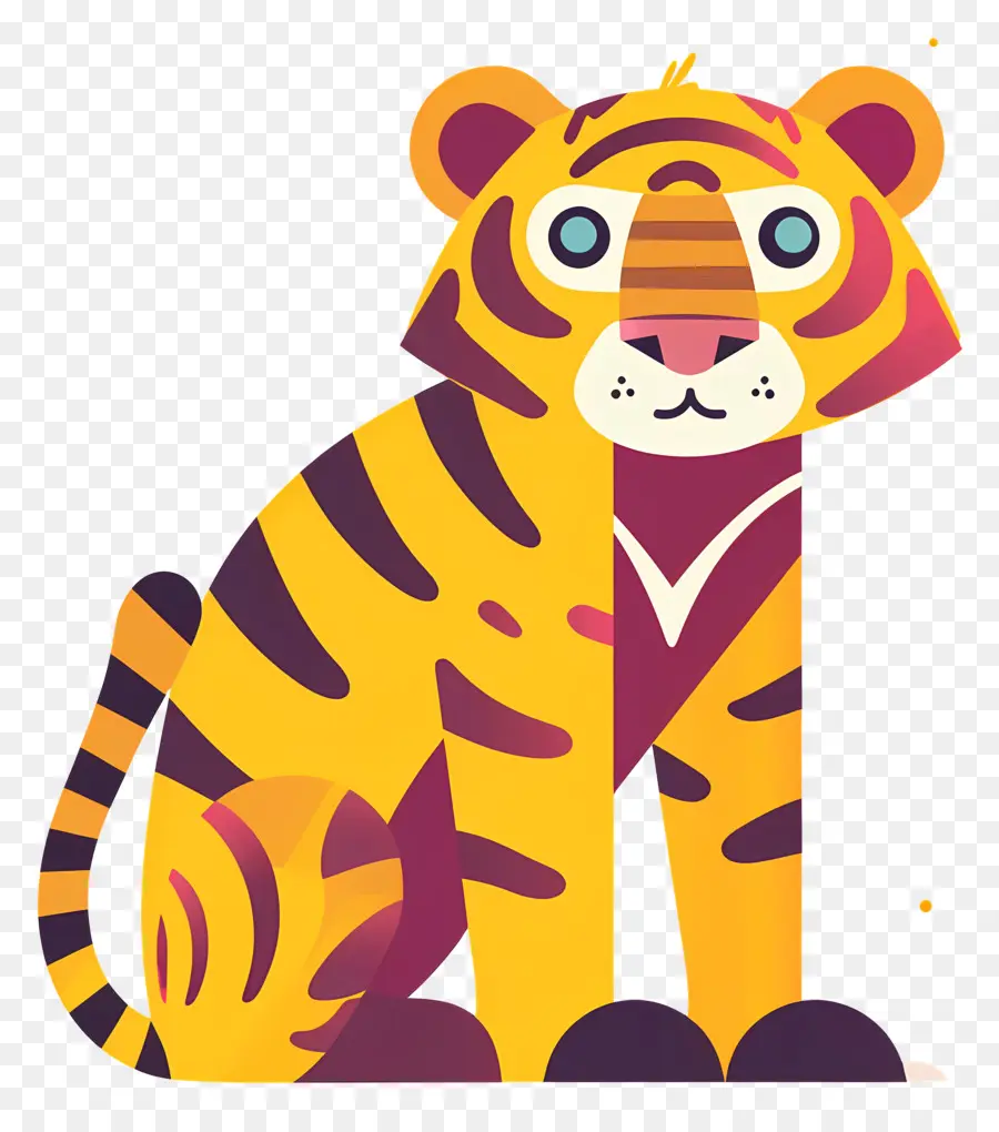 Tigre，Cartoon Tigre PNG