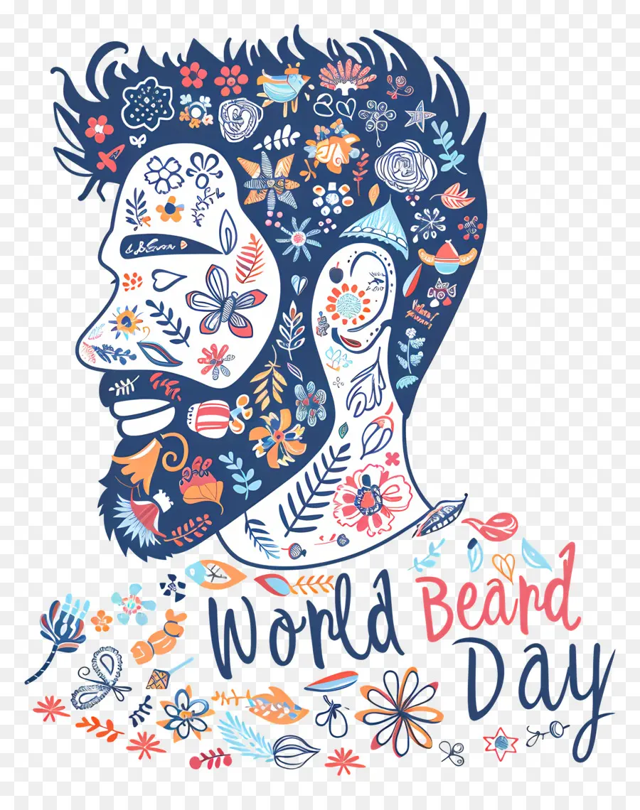 Dia Mundial Da Beard，Mans Desenho De Rosto PNG