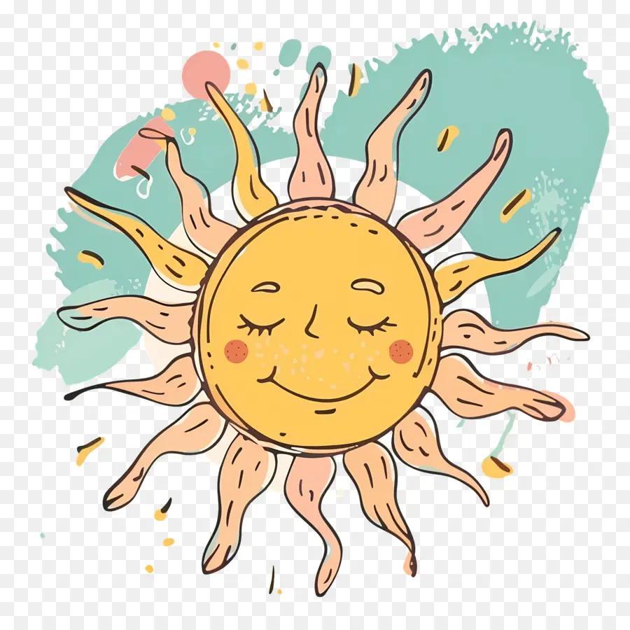 Sol De Verão，Cartoon Sol PNG