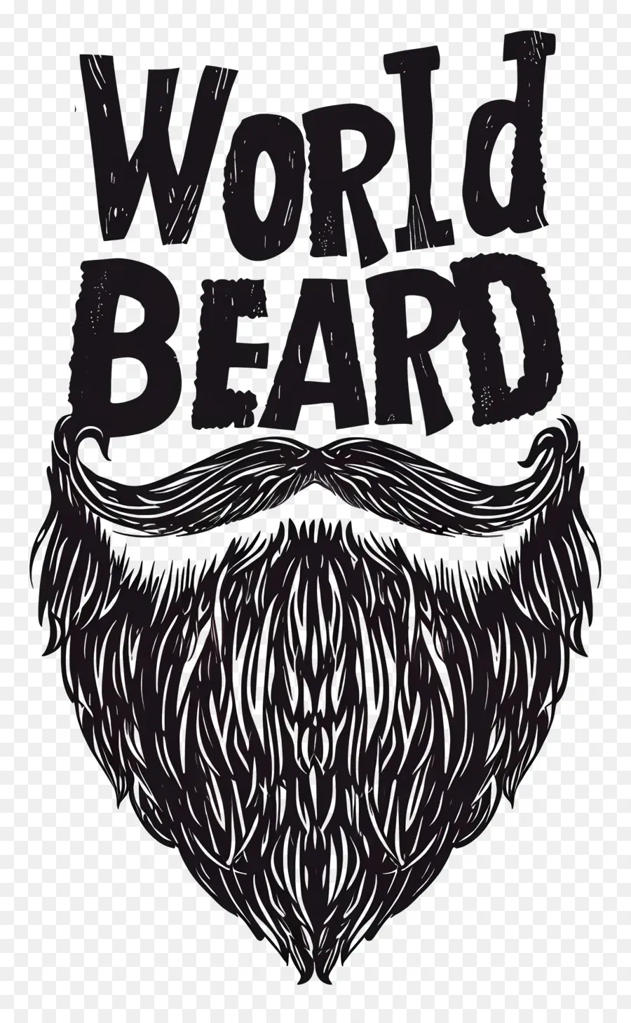 Dia Mundial Da Beard，Barba PNG