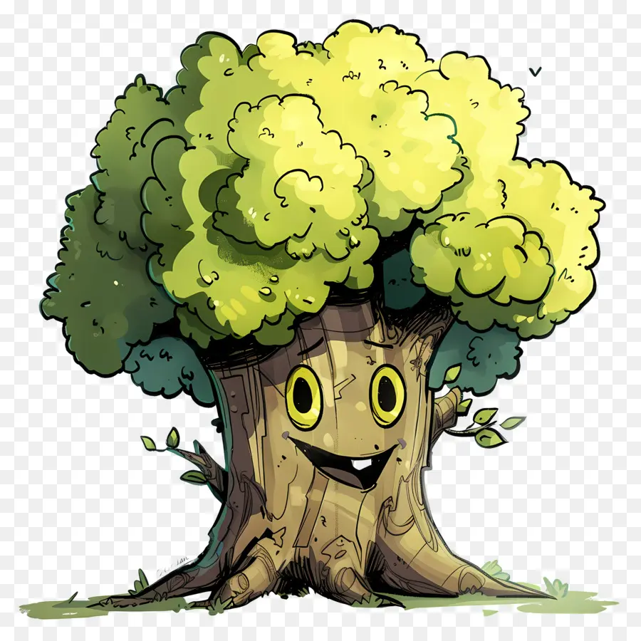 árvore，Grin PNG