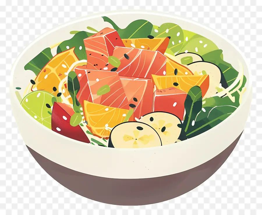 Salada De Atum，Salada De Frutas PNG