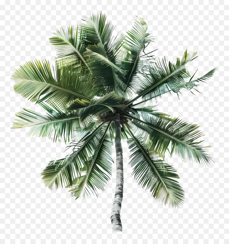 Palmeira, Vista De Cima，Palmeira PNG
