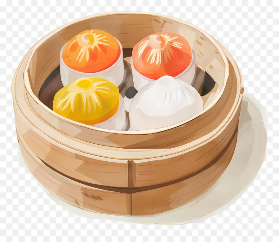 Dim Sum，Bolinhos PNG