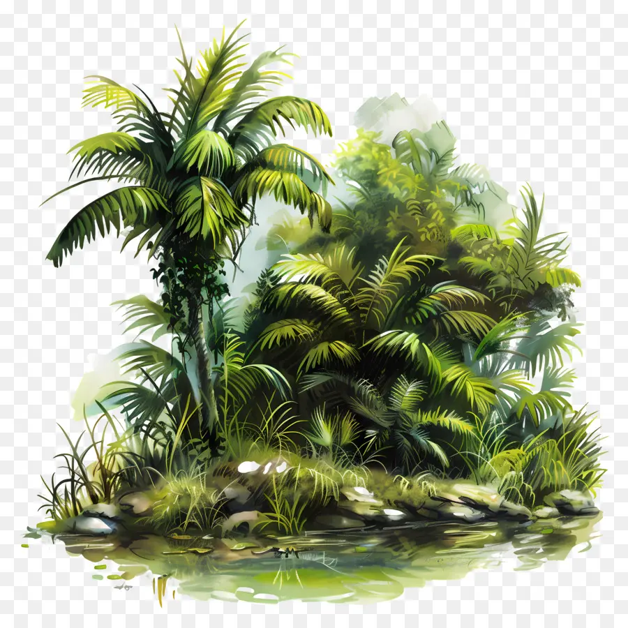 Selva Tropical，Ilha Tropical PNG