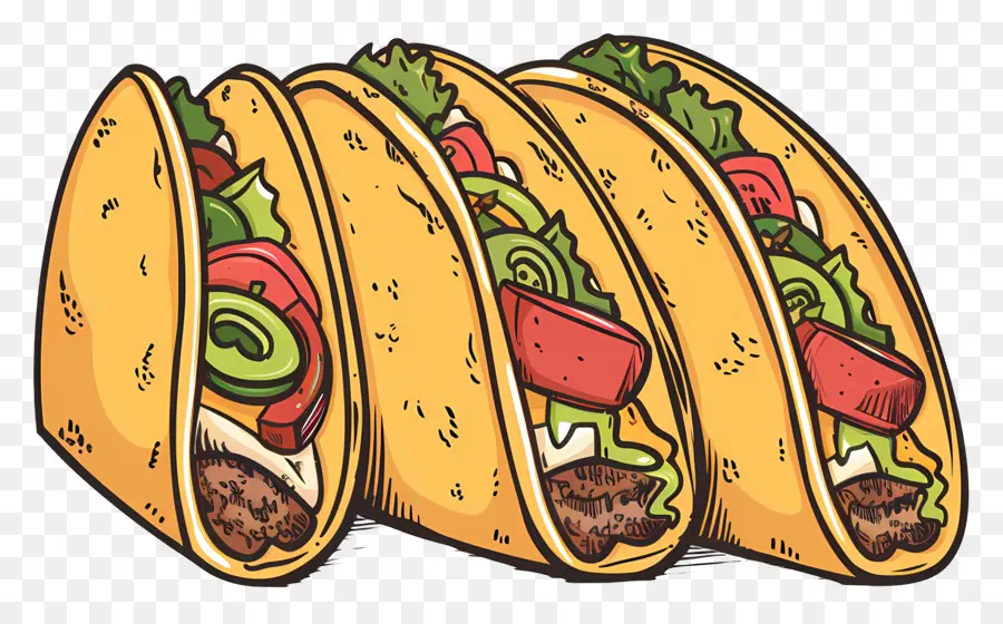 Tacos，Envoltórios PNG