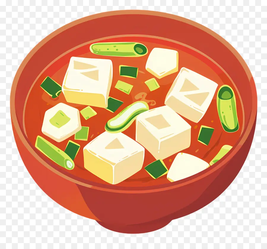 Sopa De Missô，Tofu PNG