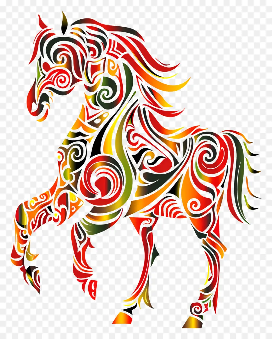 Zodíacos Chineses，Cavalo PNG