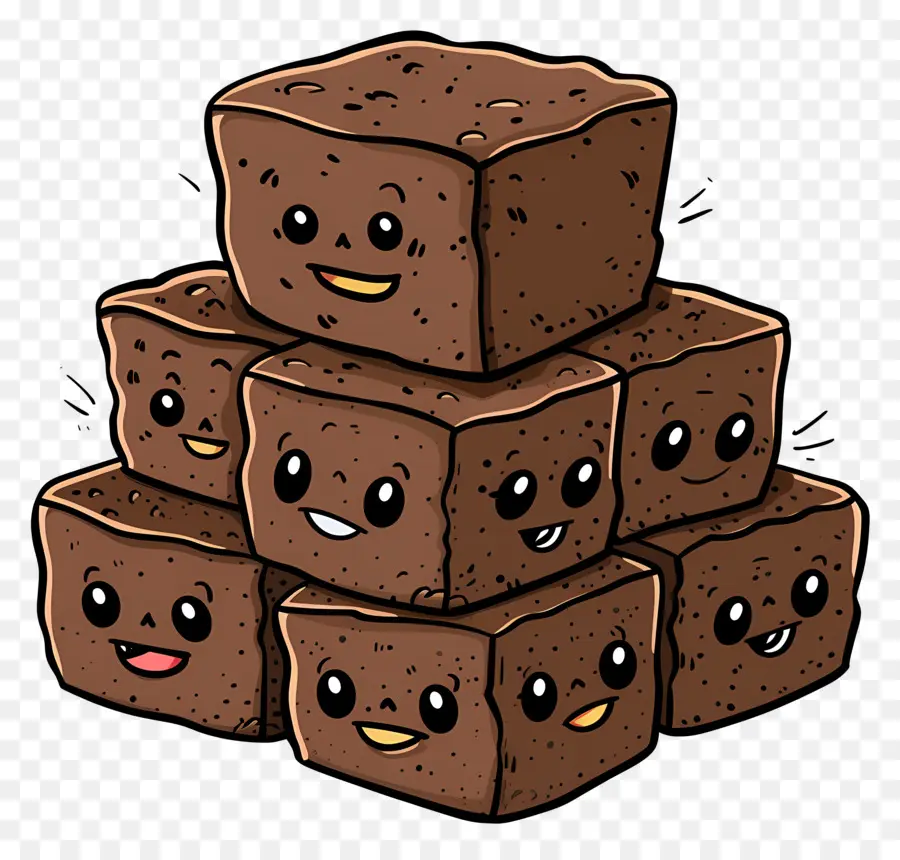 Brownies，Emoticons PNG