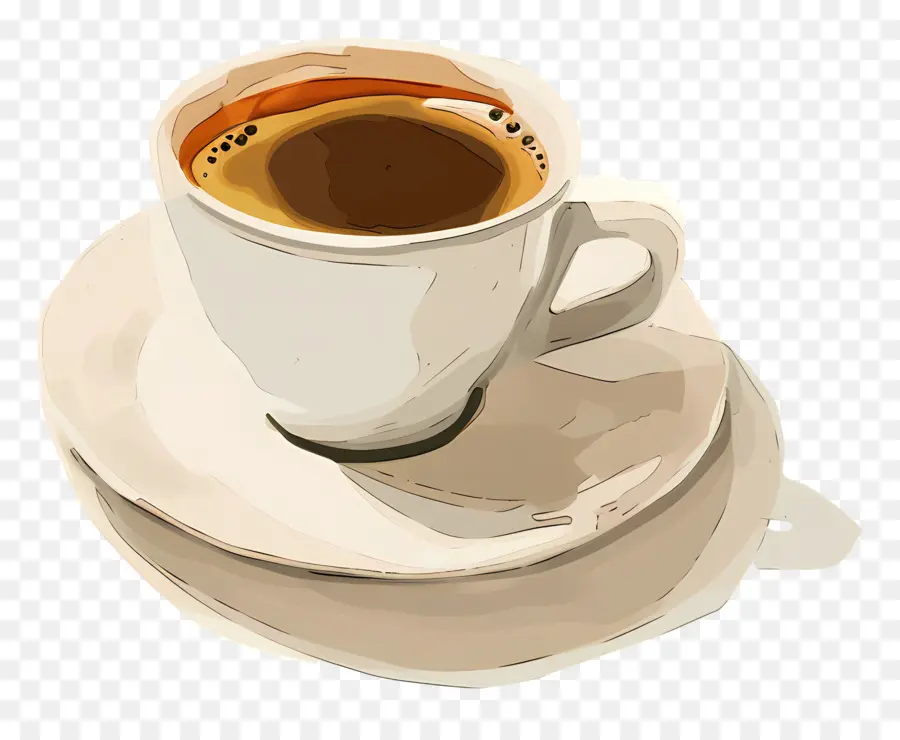 Café Expresso，Xícara De Café PNG