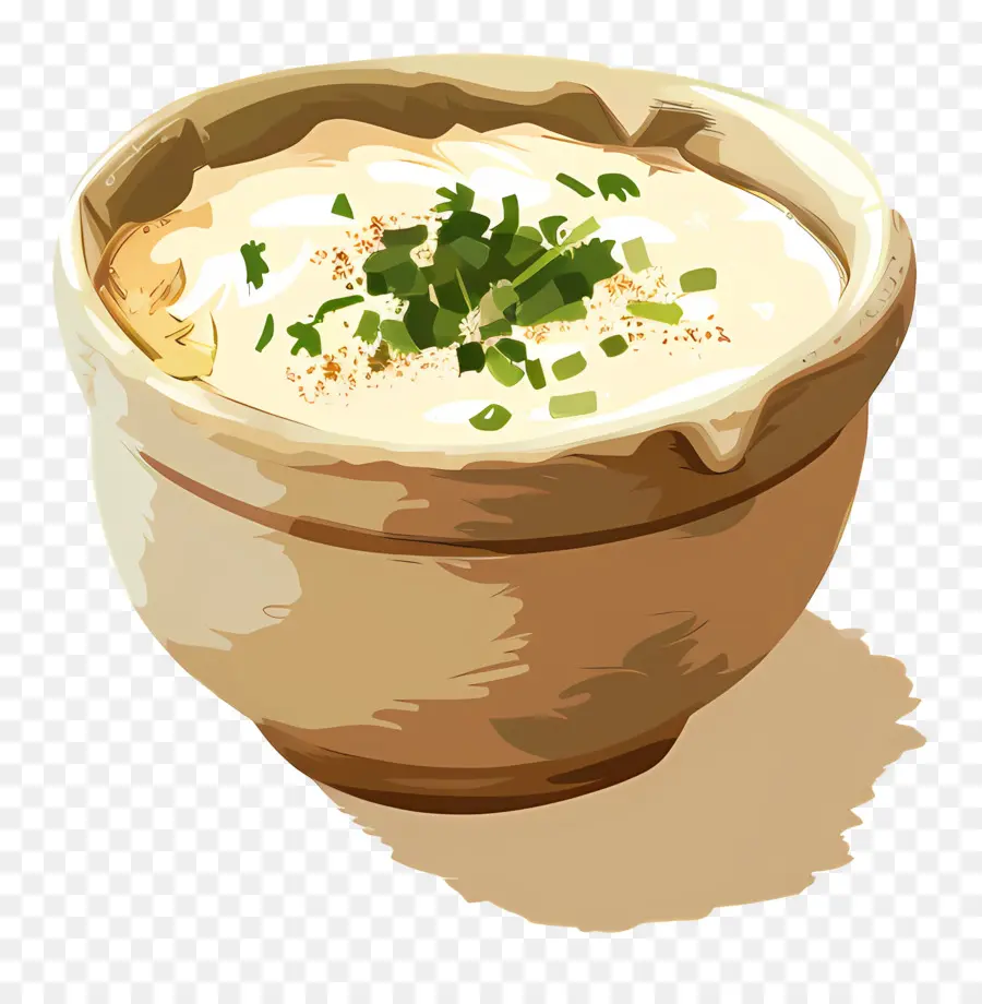 Sopa De Cebola Francesa，Purê De Batatas PNG