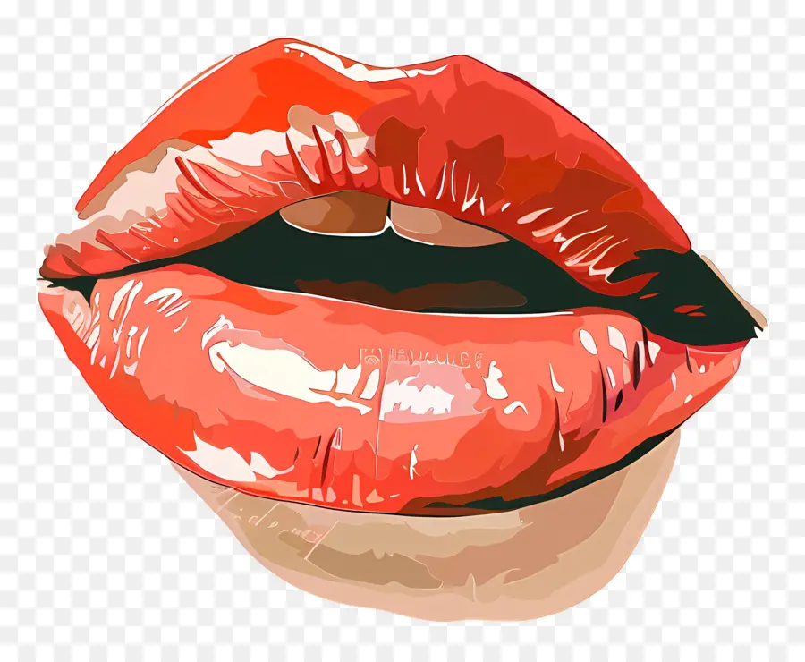 Os Lábios Vermelhos，Língua PNG
