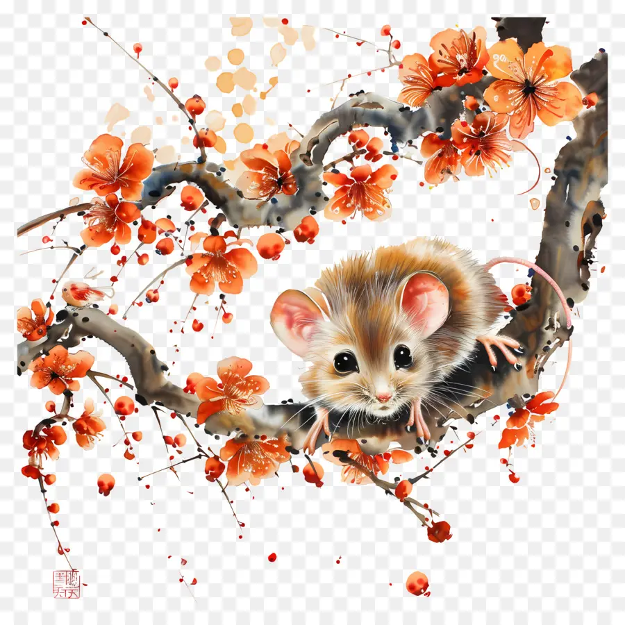 Zodíacos Chineses，Mouse PNG