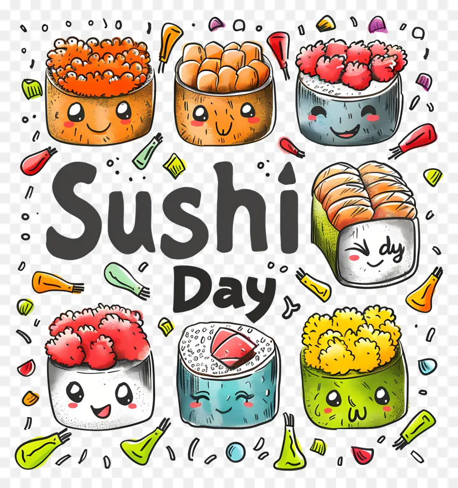 Dia Internacional Do Sushi，Sushi PNG