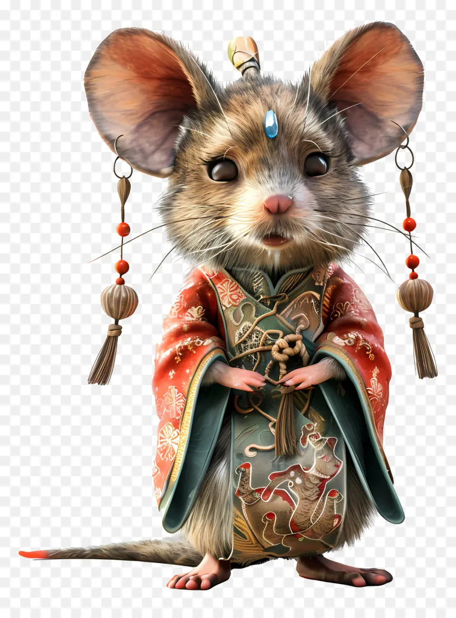 Zodíacos Chineses，Rato PNG