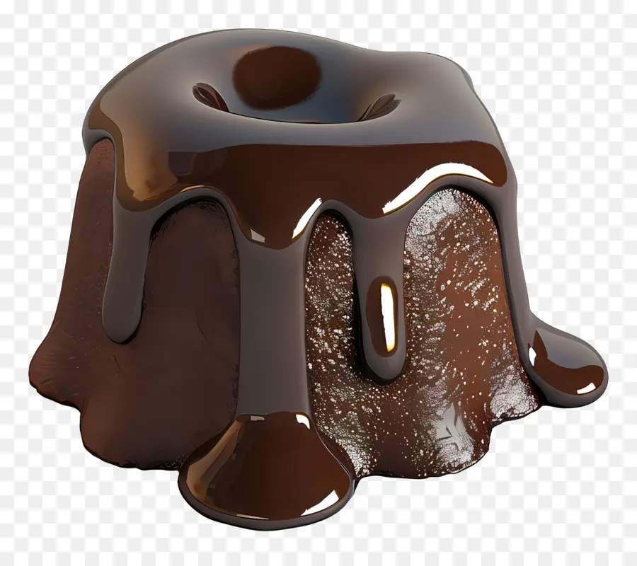 Bolo De Lava De Chocolate，Bolo De Chocolate PNG