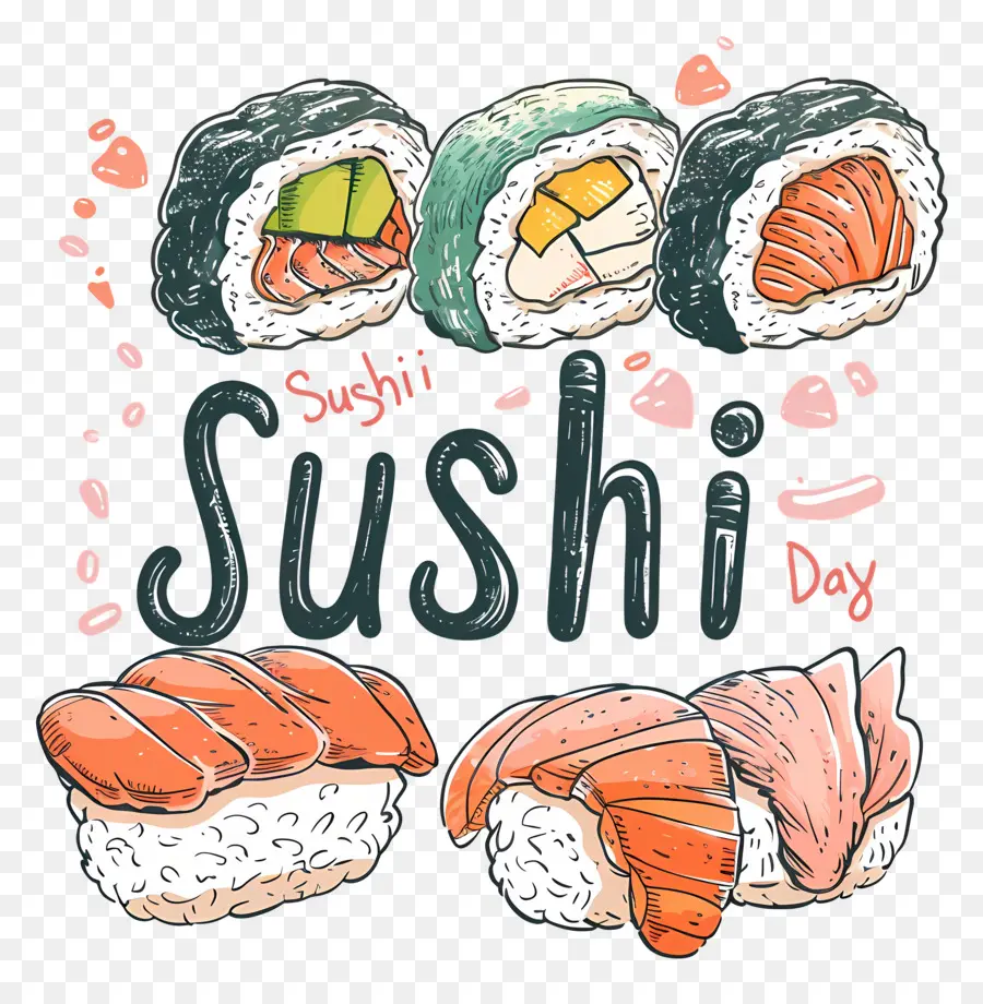 Dia Internacional Do Sushi，Culinária Japonesa PNG