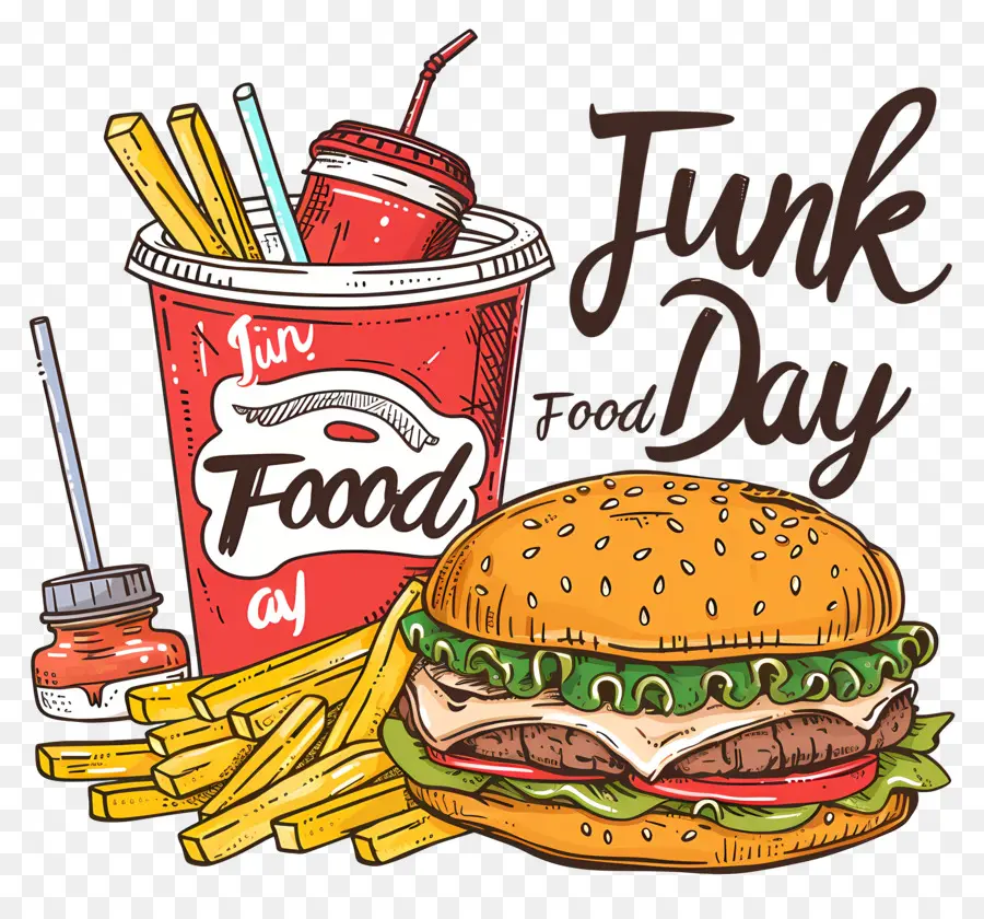 Dia Nacional Da Junk Food，Junk Food PNG