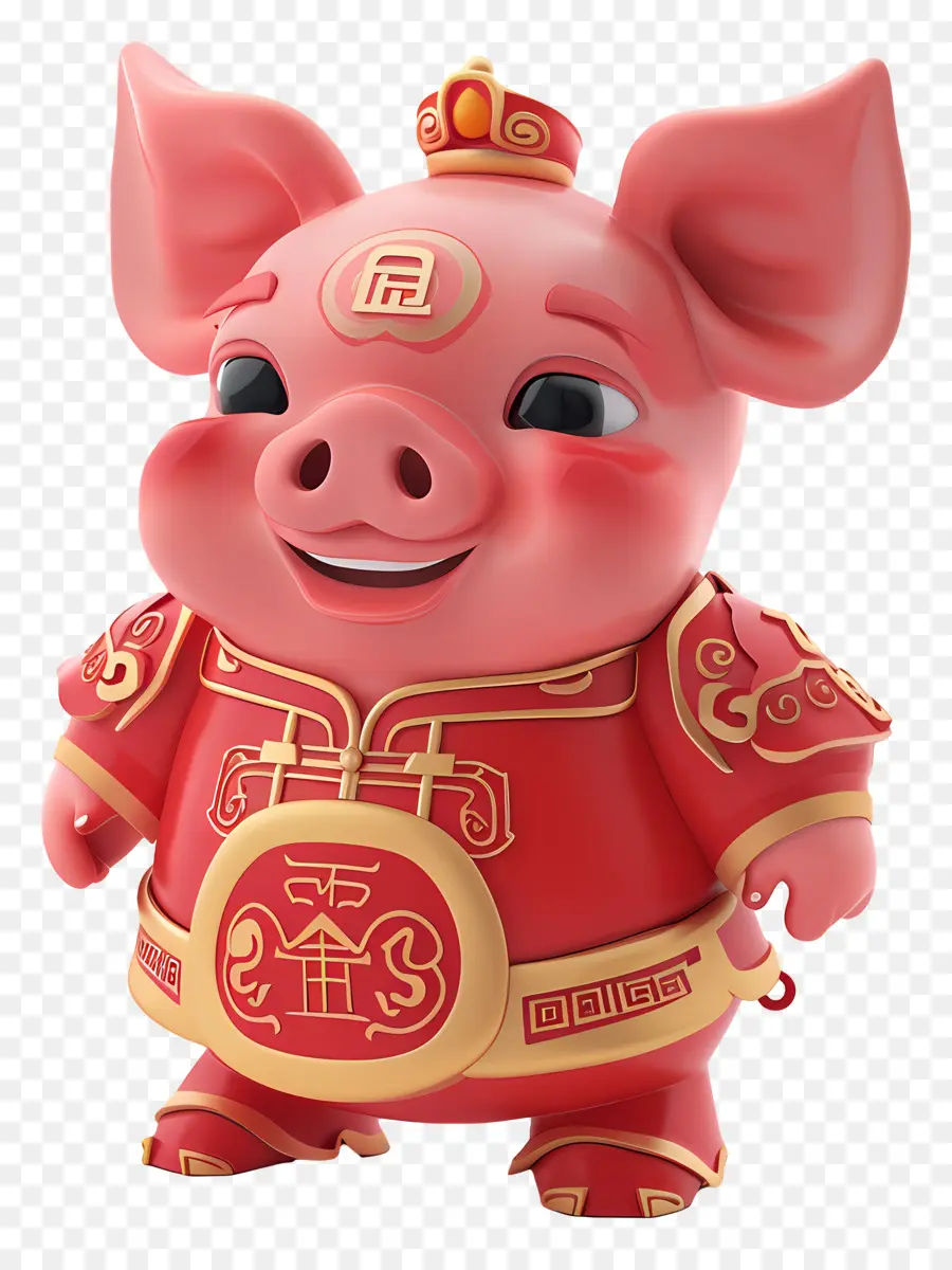 Zodíacos Chineses，Porco PNG