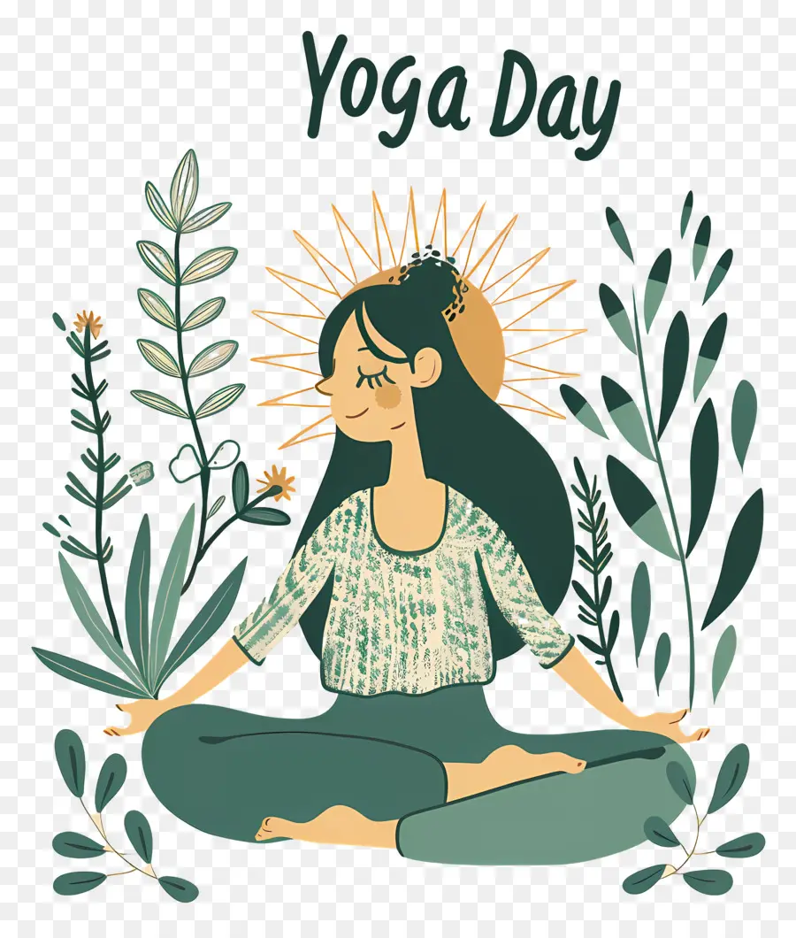 Internacional De Yoga Dia，Meditação PNG
