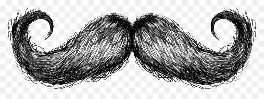 Bigode，Cabelo PNG