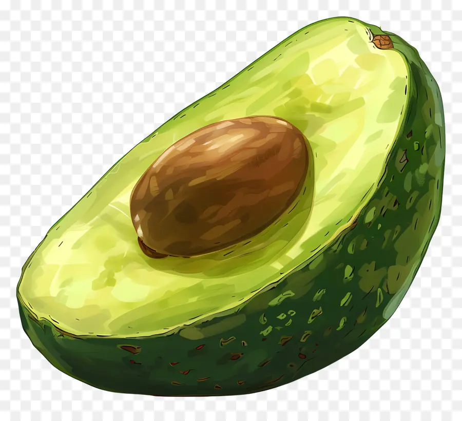 Abacate，Ripe PNG
