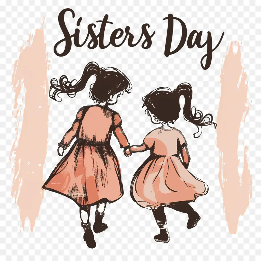 Dia Das Irmãs，Meninas Jovens PNG