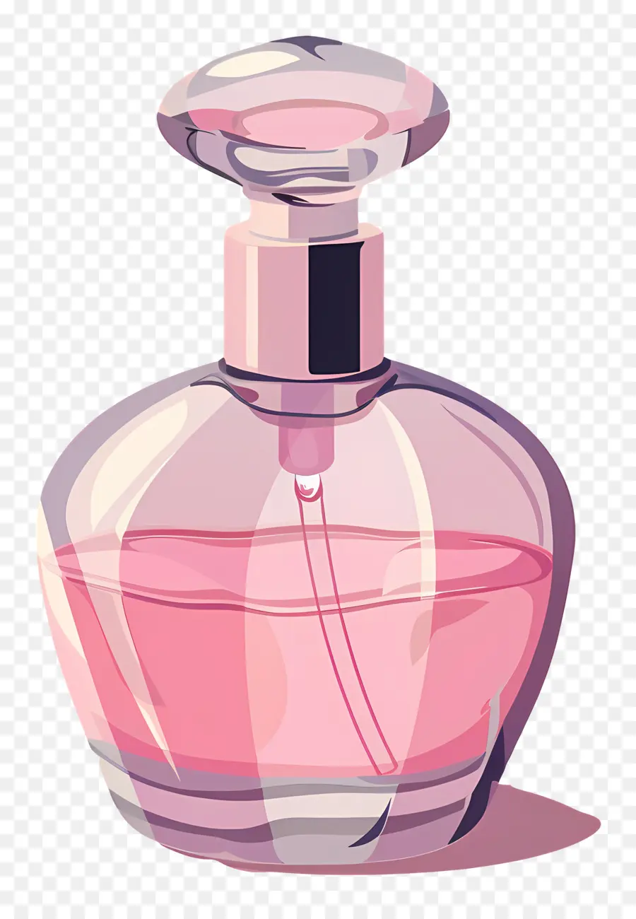 Frasco De Perfume，Cor De Rosa Perfume PNG