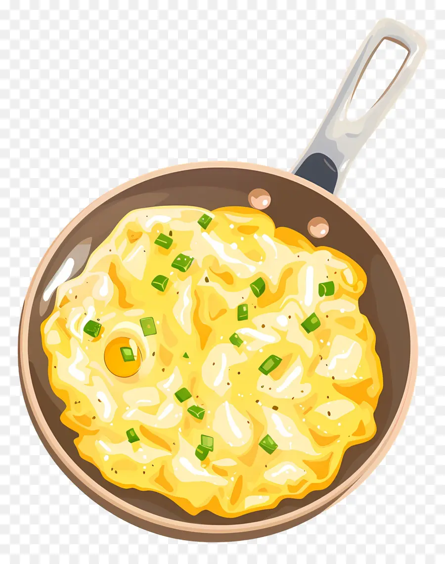 Frigideira，Ovos Mexidos PNG