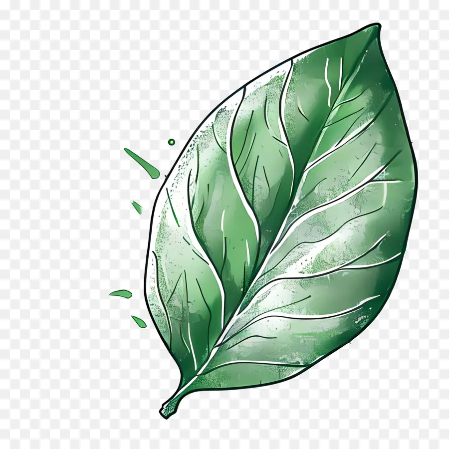 Folha Verde，Plantar PNG