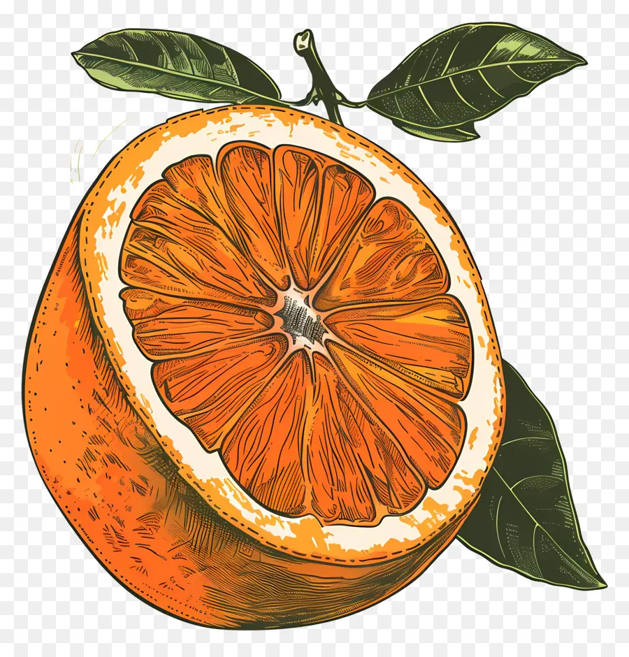 Fruta Laranja，Fatia De Laranja PNG