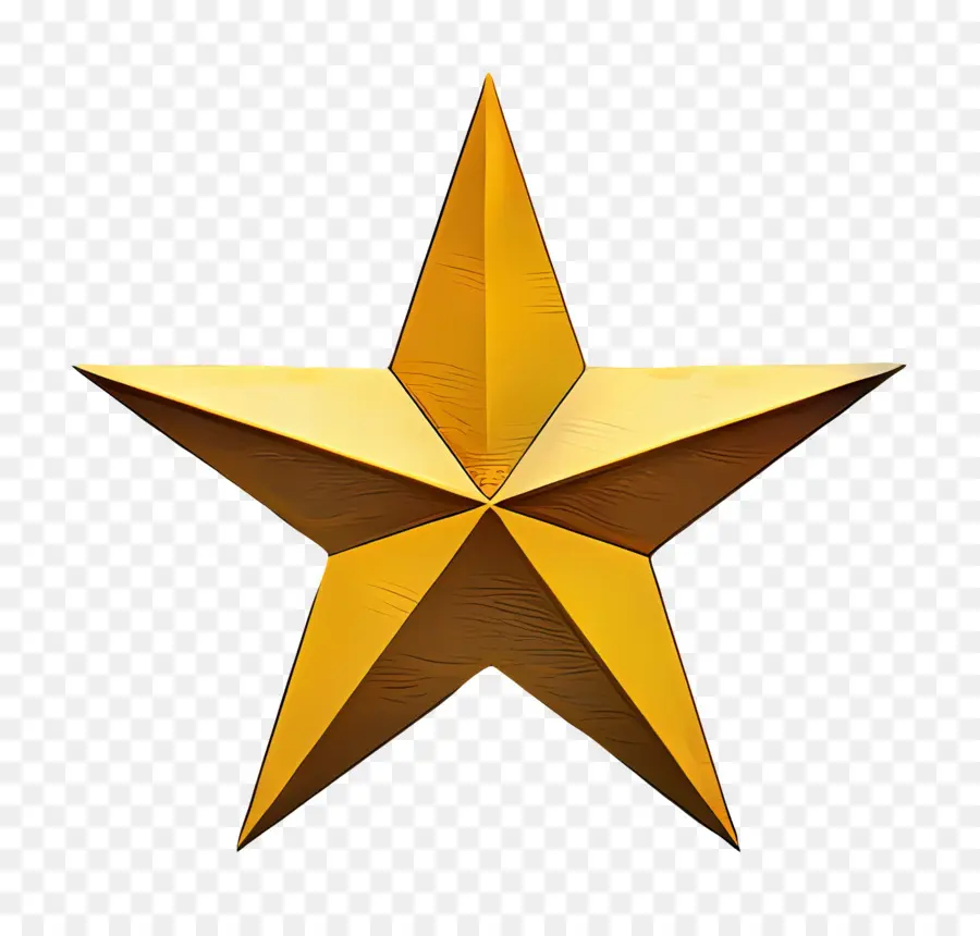 Estrela Amarela，Estrela Dourada PNG