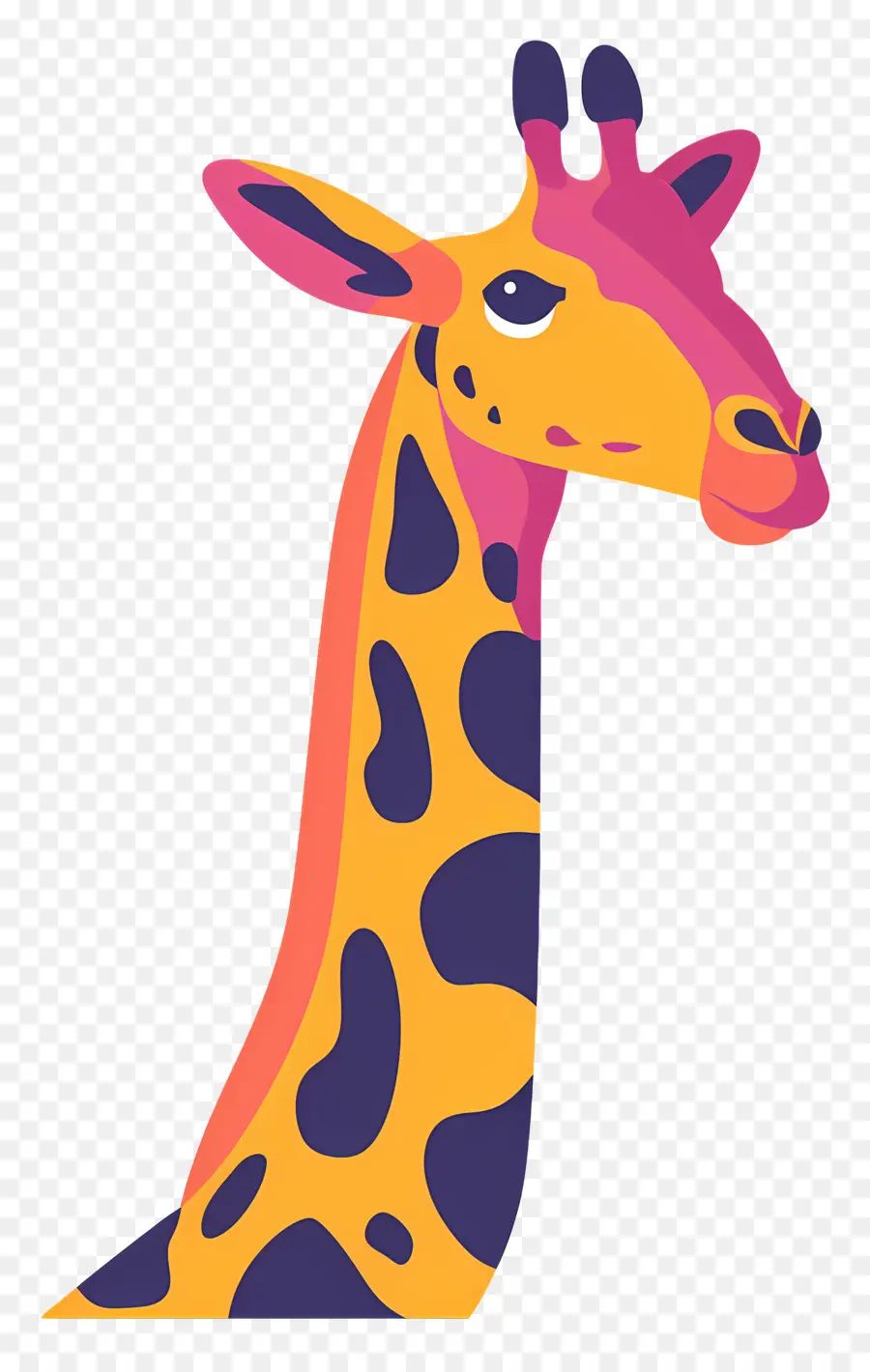 Cartoon Girafa，Girafa PNG