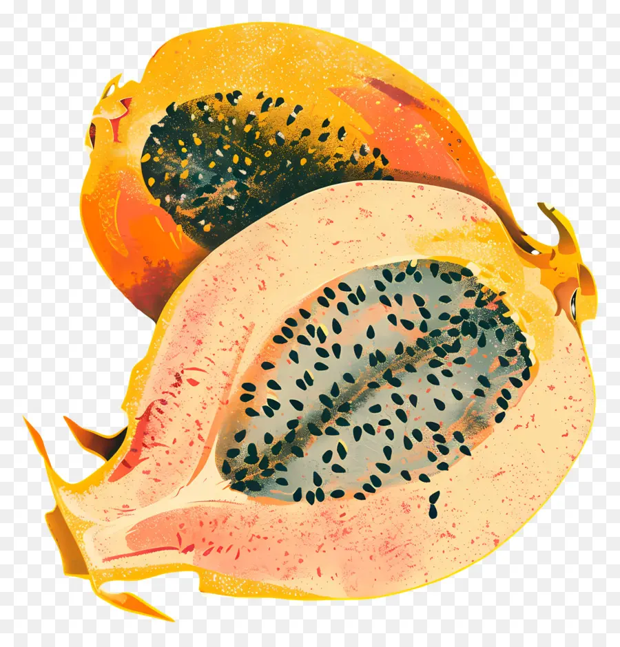 Dragonfruit，Mamão PNG