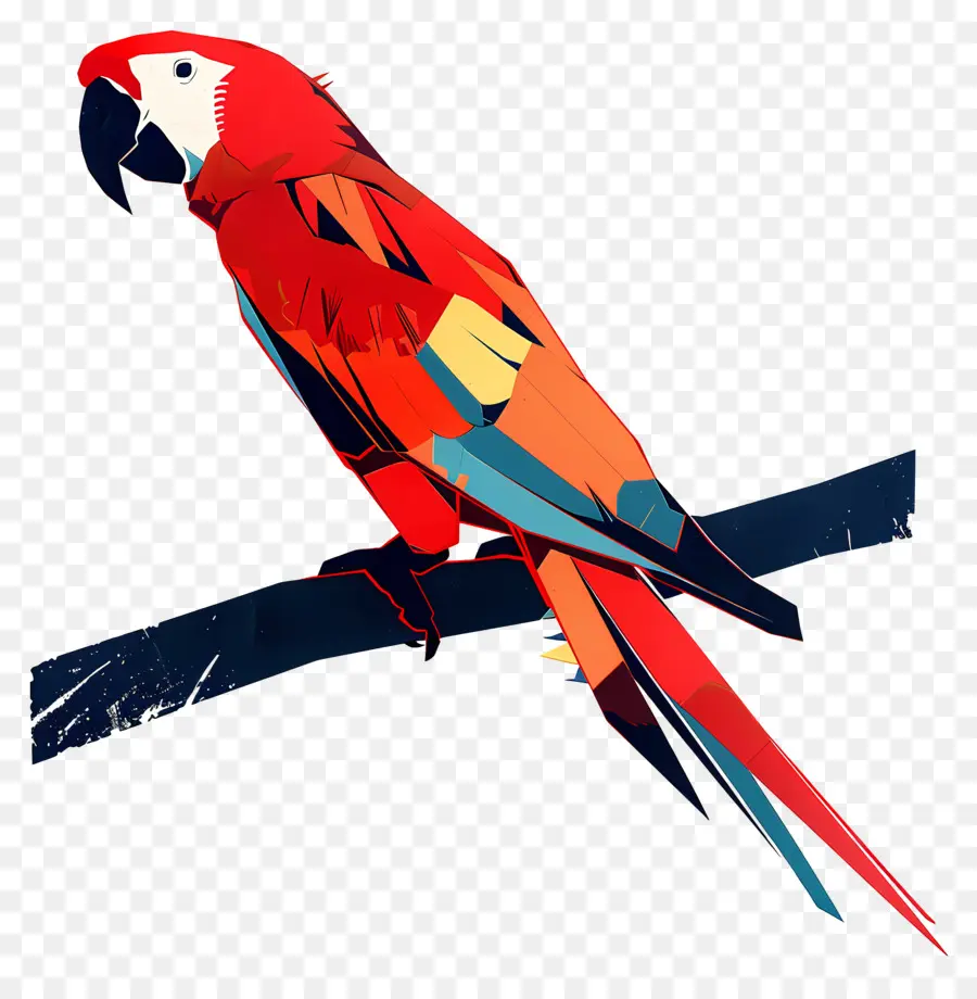 Papagaio，Vermelho E Azul PNG