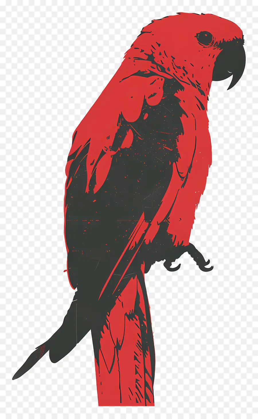 Papagaio，Pássaro Vermelho PNG
