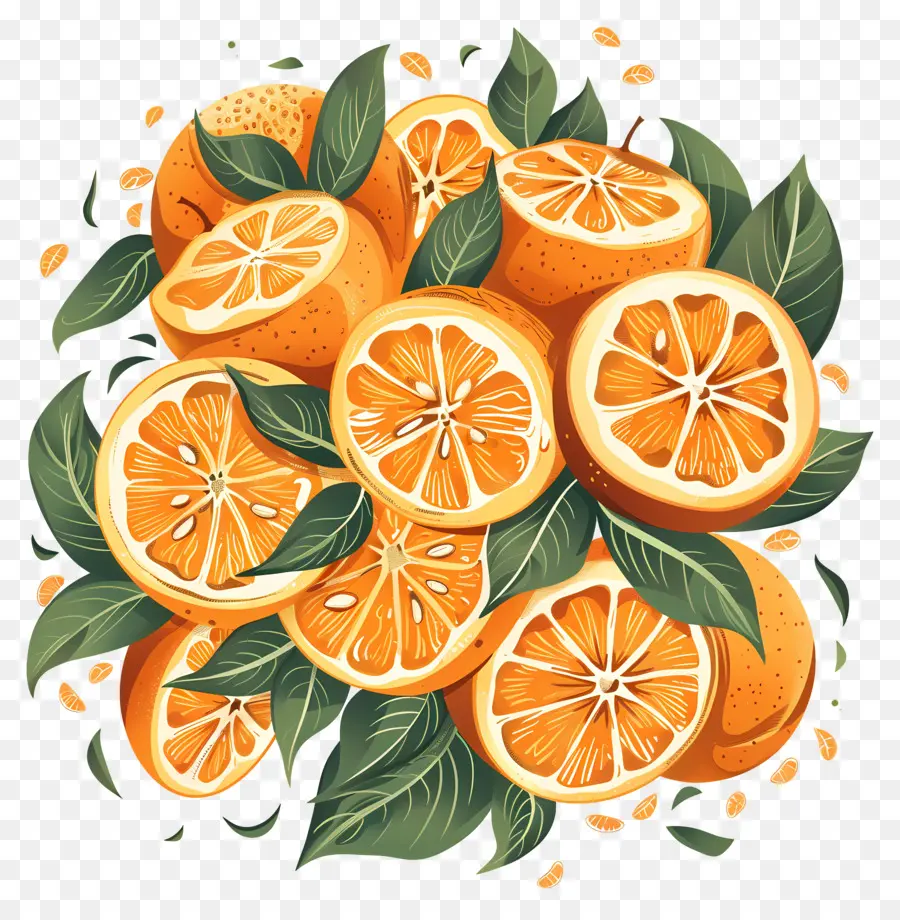 Fruta Laranja，Cítrico PNG