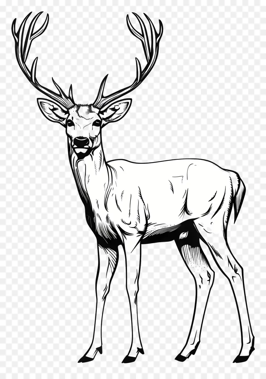 Deer，Os Chifres De PNG