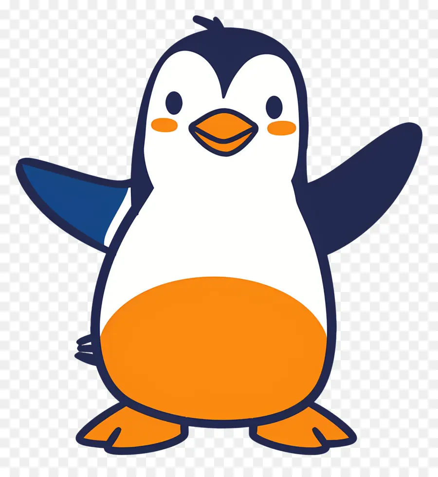 Pinguim，Pinguim Fofo PNG