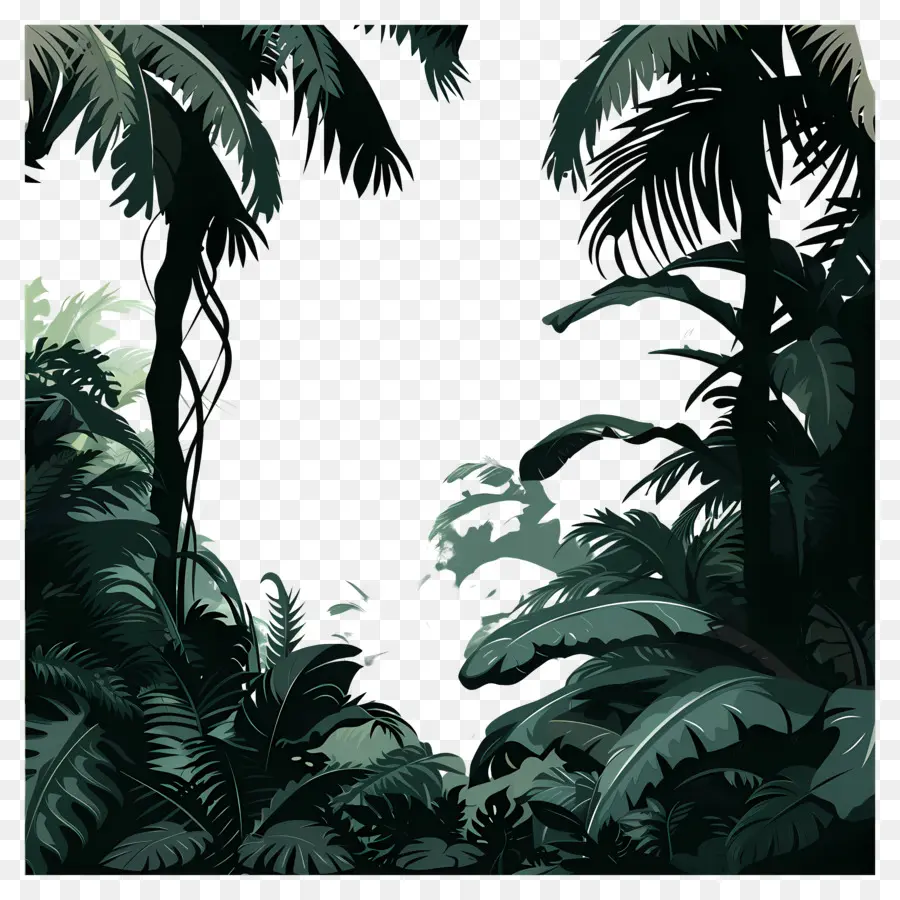 Selva，árvores PNG