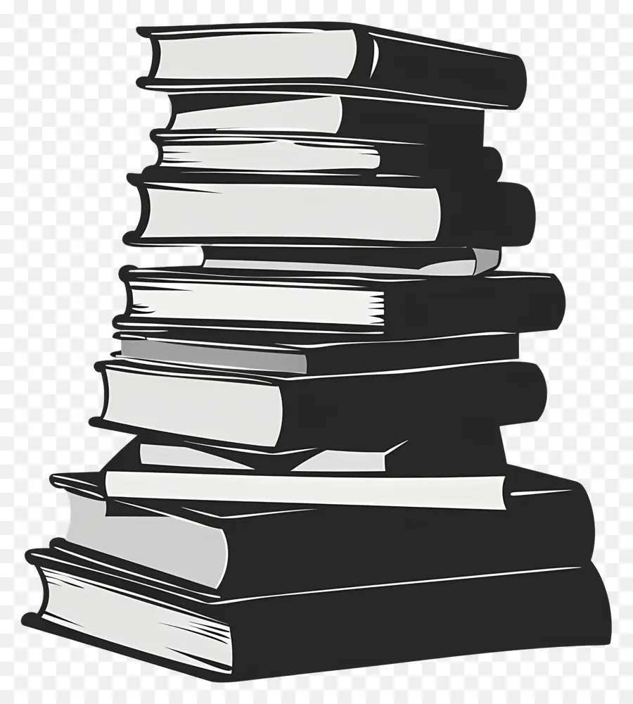 Livros，Stack PNG