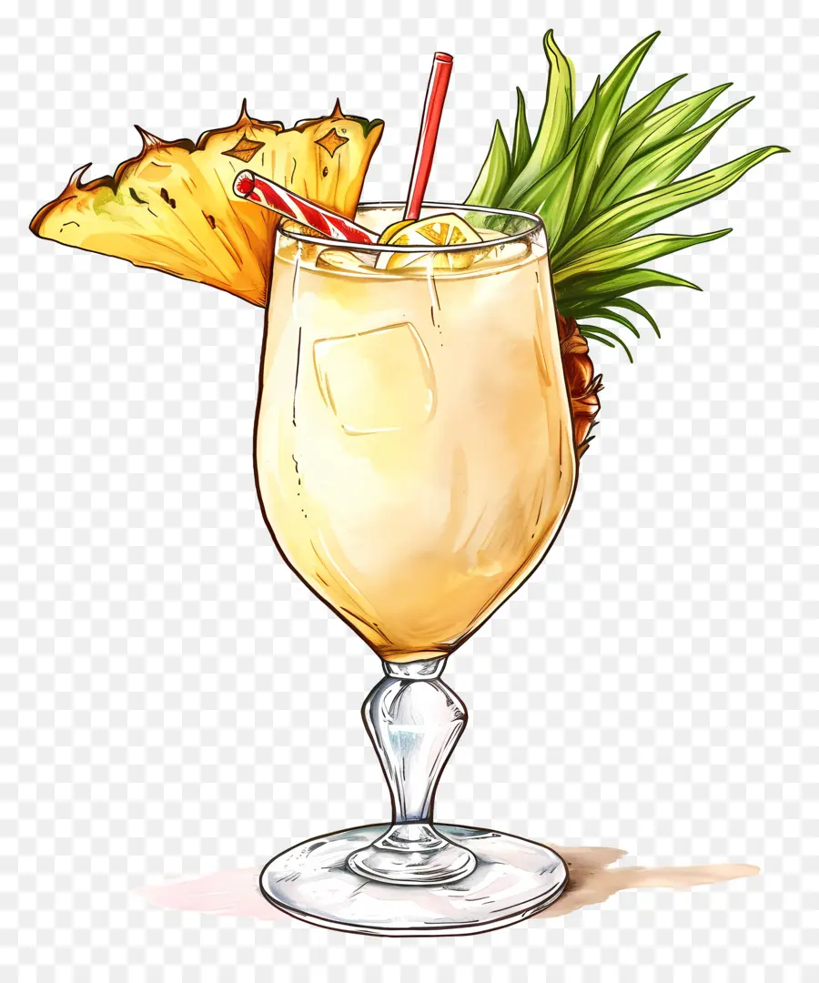 Piña Colada，Abacaxi PNG