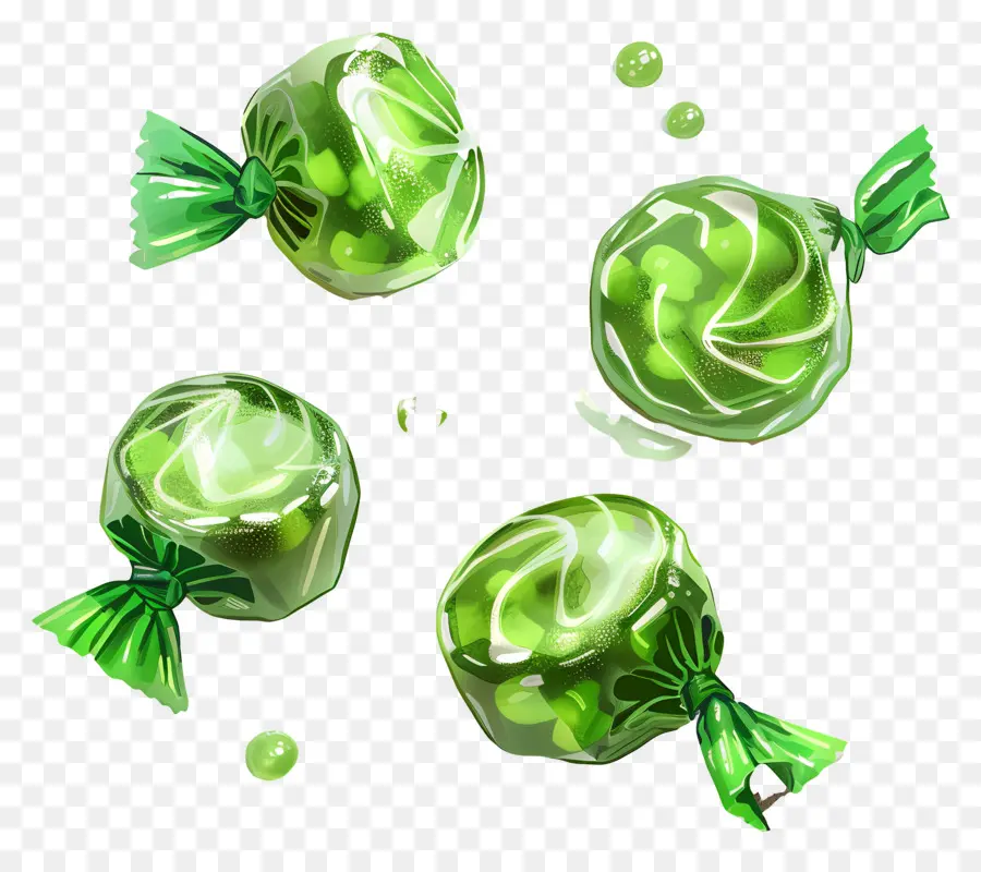 Doce，Doces Verdes PNG