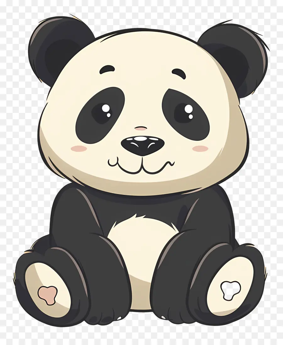 Panda，Bonitinho PNG